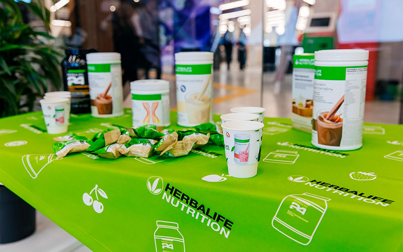 Herbalife накрывает дастархан