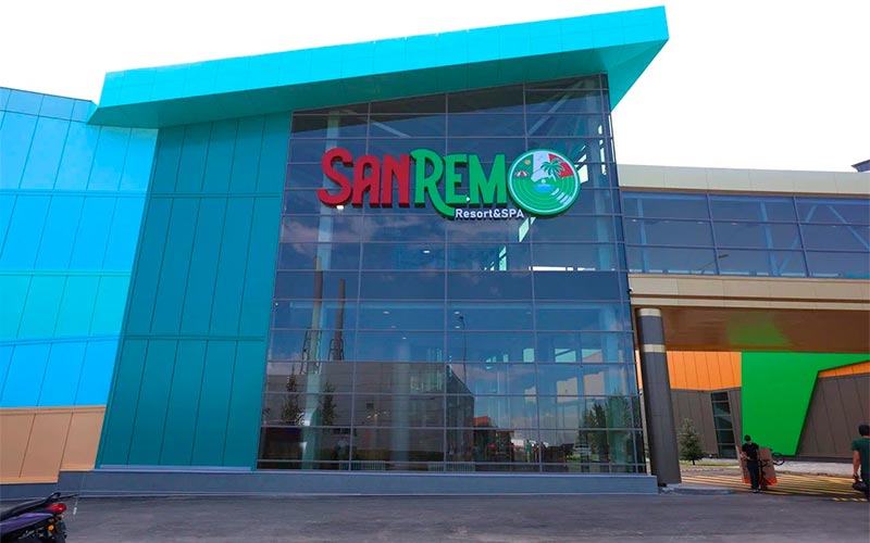 В Алматы открывается уникальный аквапарк SANREMO 